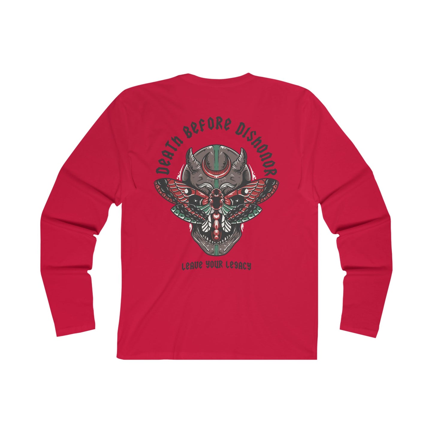 Men's 'Death Before Dishonor ' Light Weight Long Sleeve