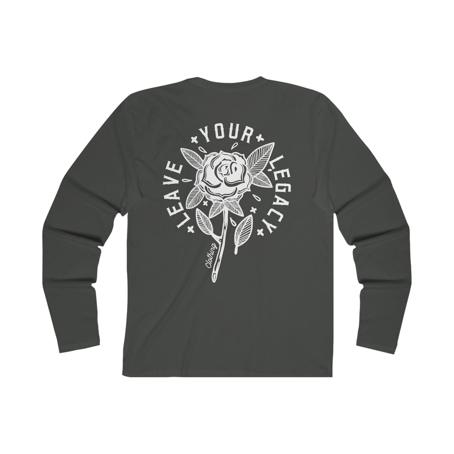 Men's 'Rose Stem' Light Weight Long Sleeve