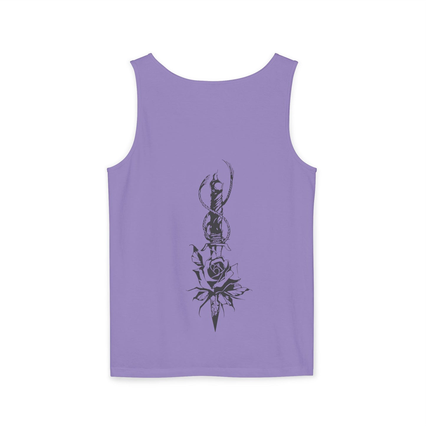 Unisex 'Rose & Dagger' Tank Top
