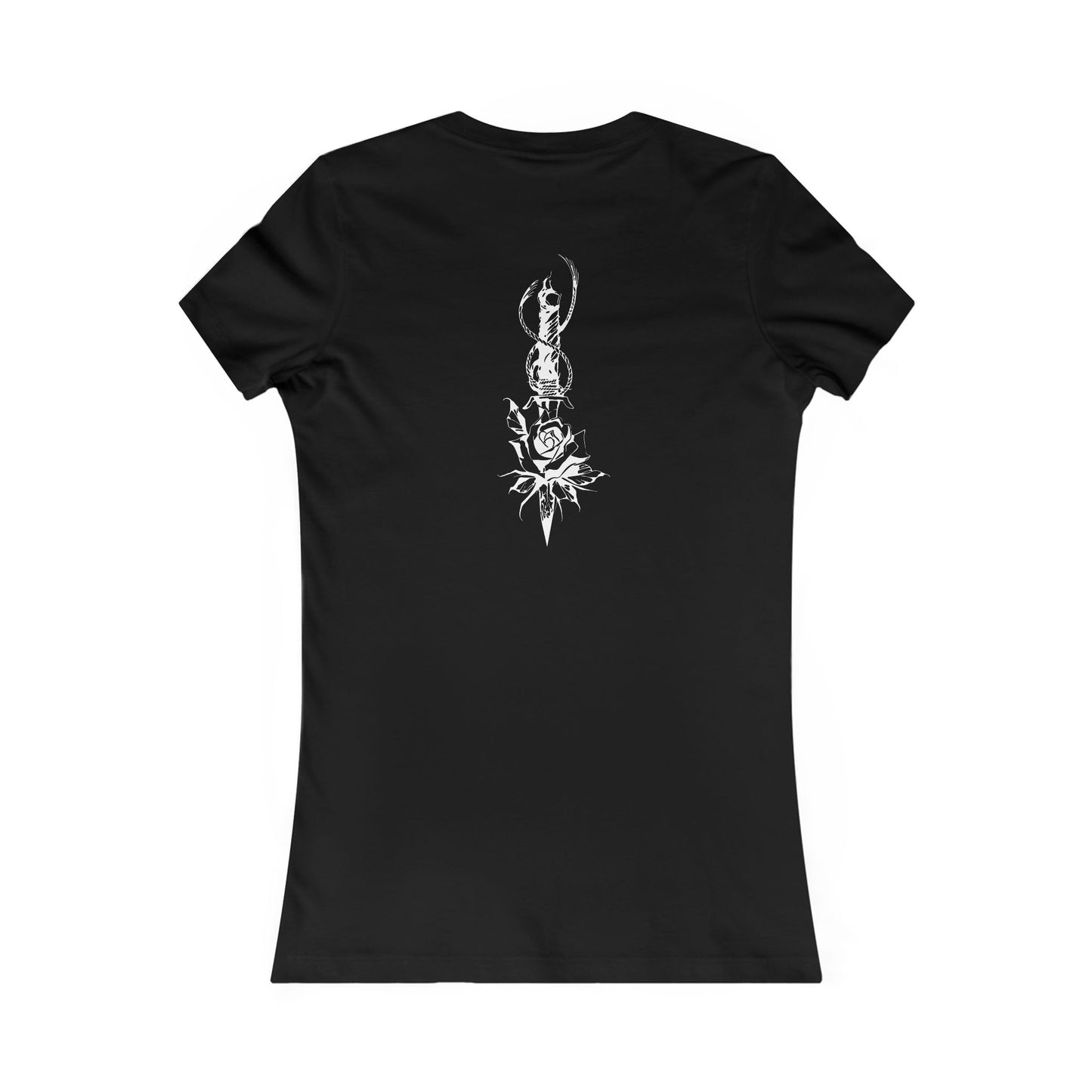 Women's 'Rose & Dagger' Tee