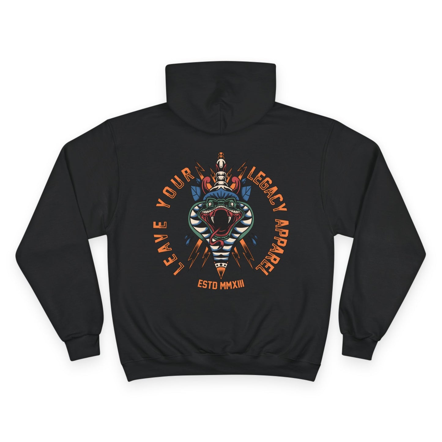 Men's 'Traditional Snake' Hoodie