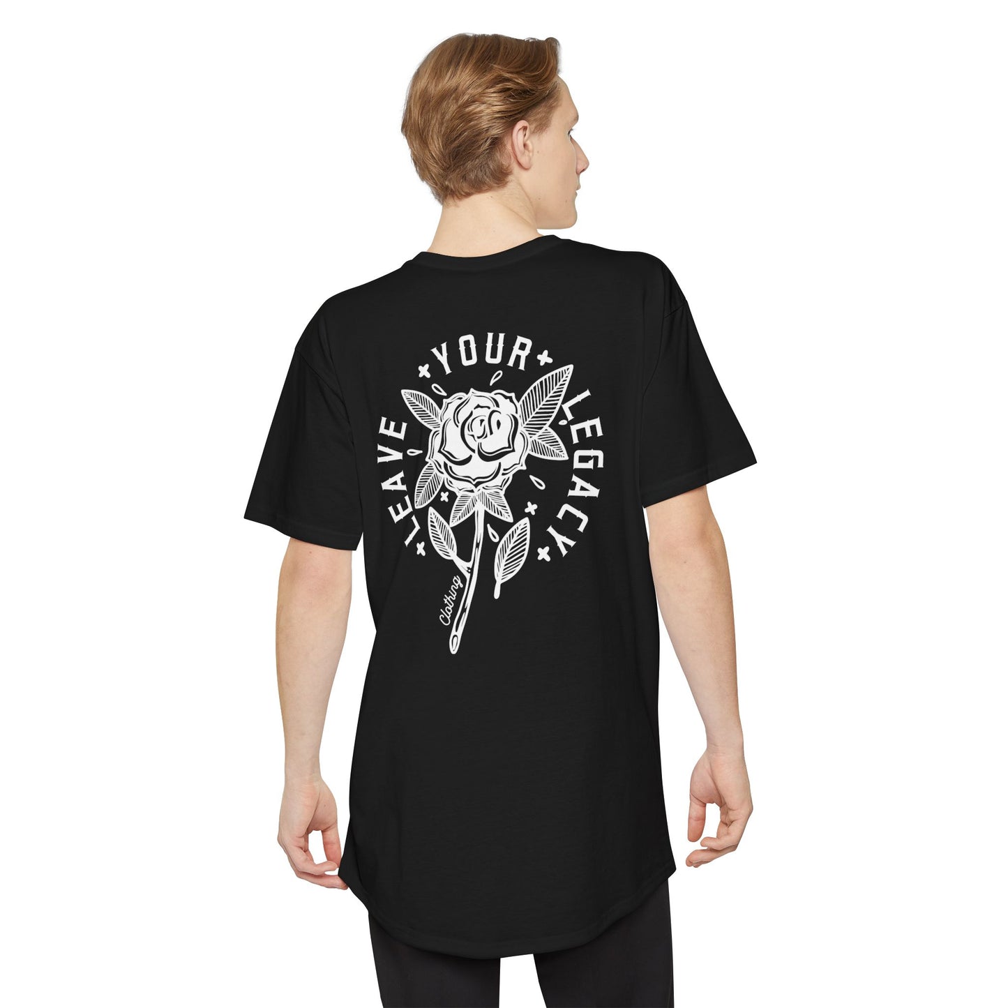 Men's 'Rose Stem' Long Tee