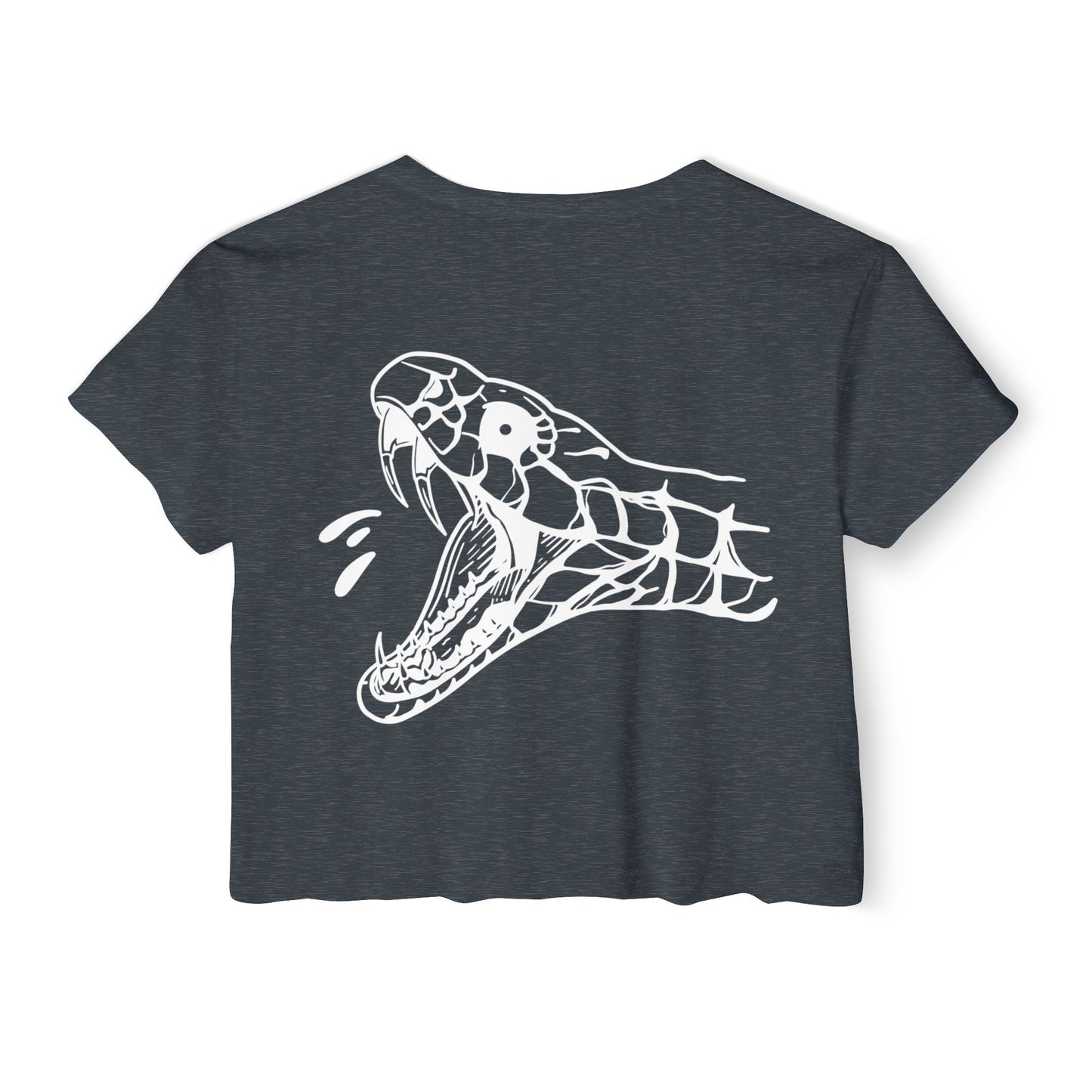 Women's 'Snake Head' Crop Top