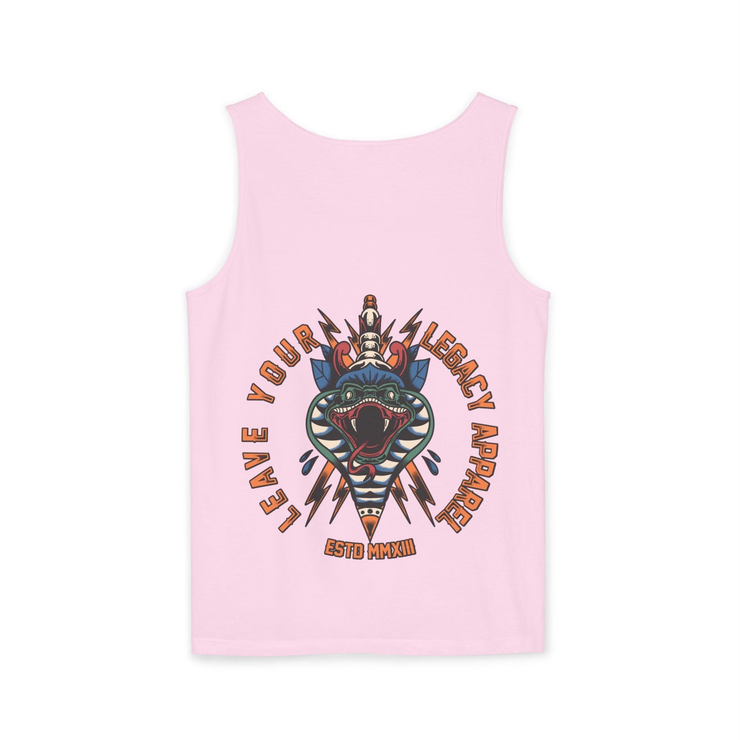 Unisex 'Traditional Snake' Tank Top