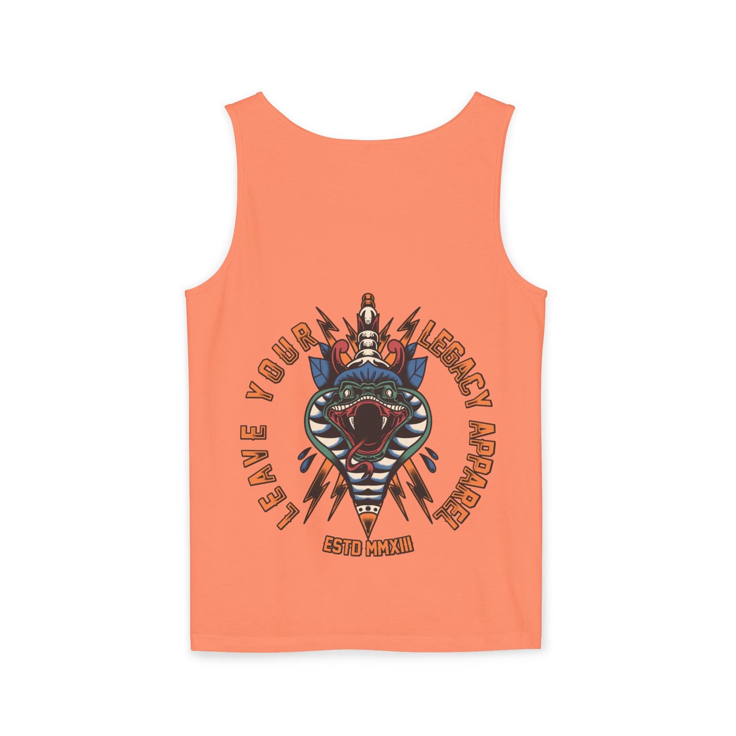 Unisex 'Traditional Snake' Tank Top