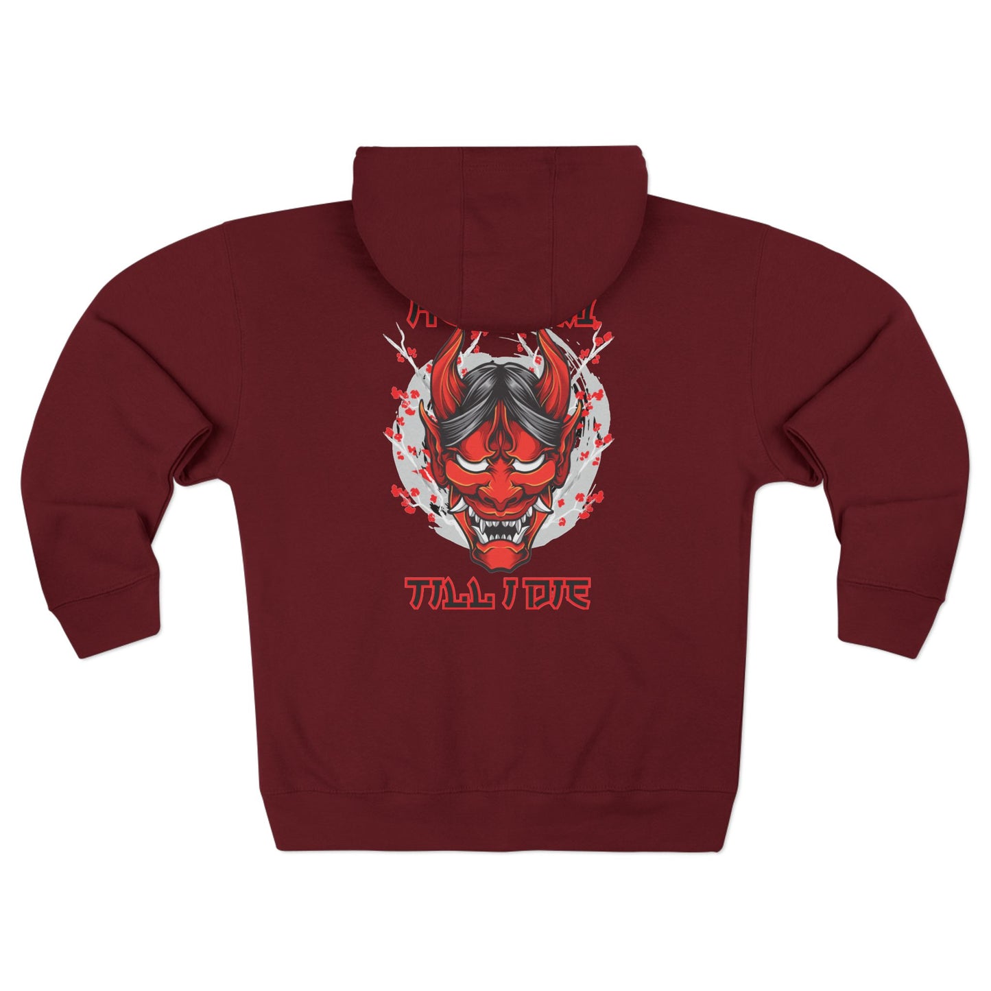 Unisex 'Heathen' Zip Hoodie