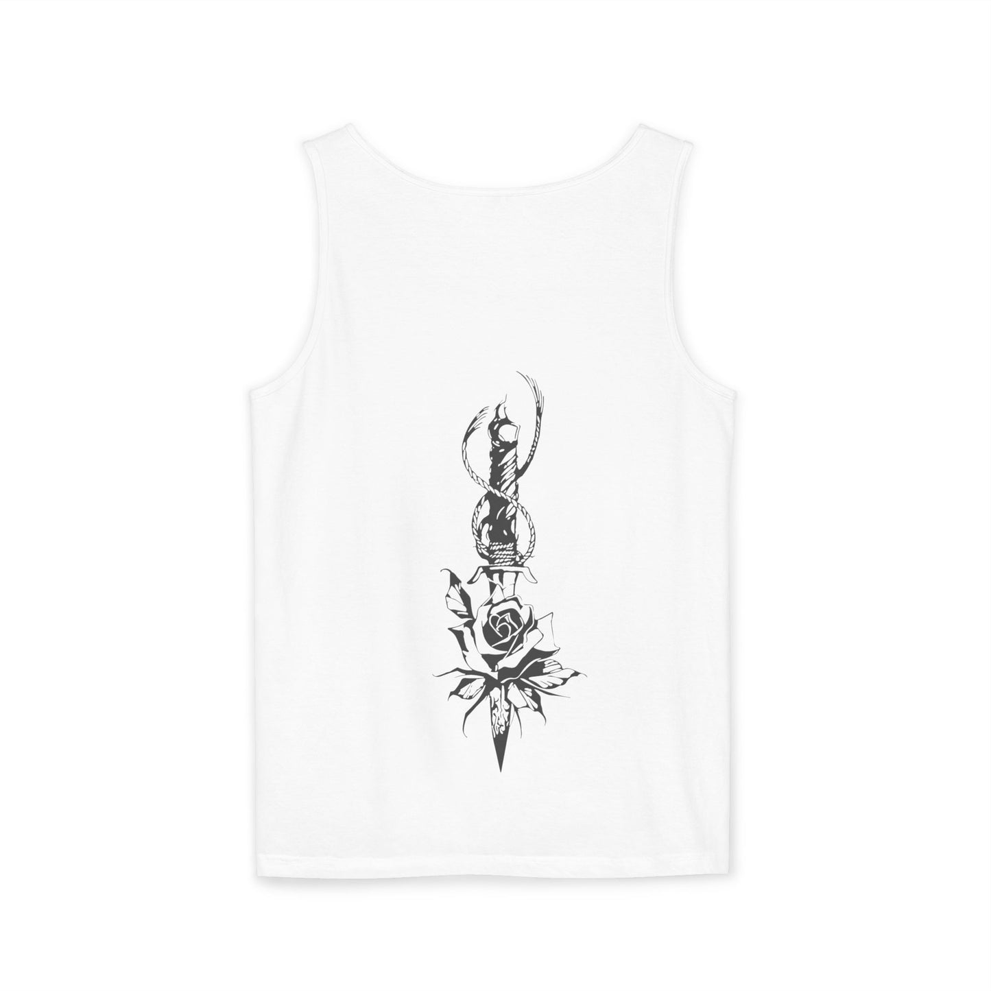 Unisex 'Rose & Dagger' Tank Top