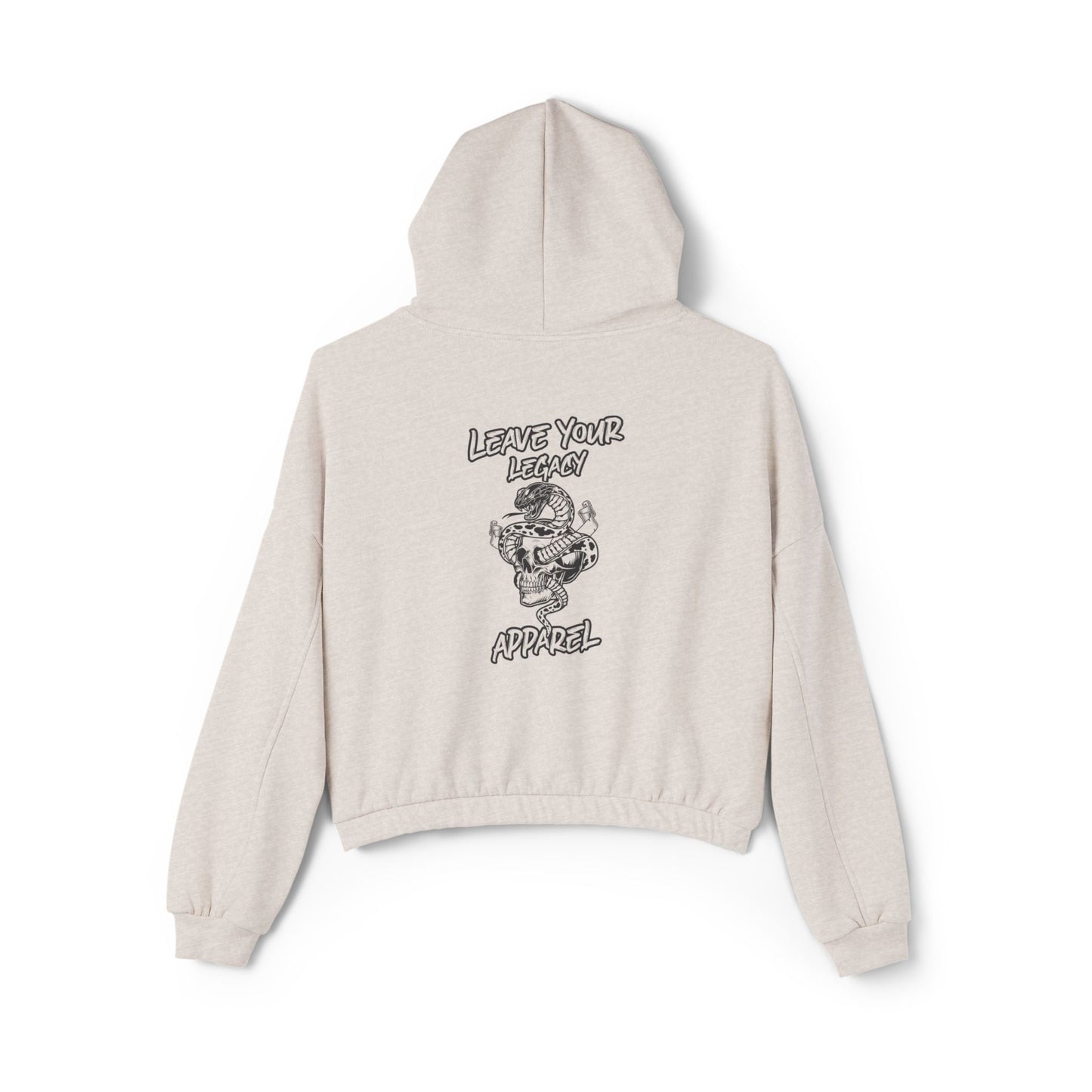 Women's 'Legacy Snake' Cinched Bottom Hoodie