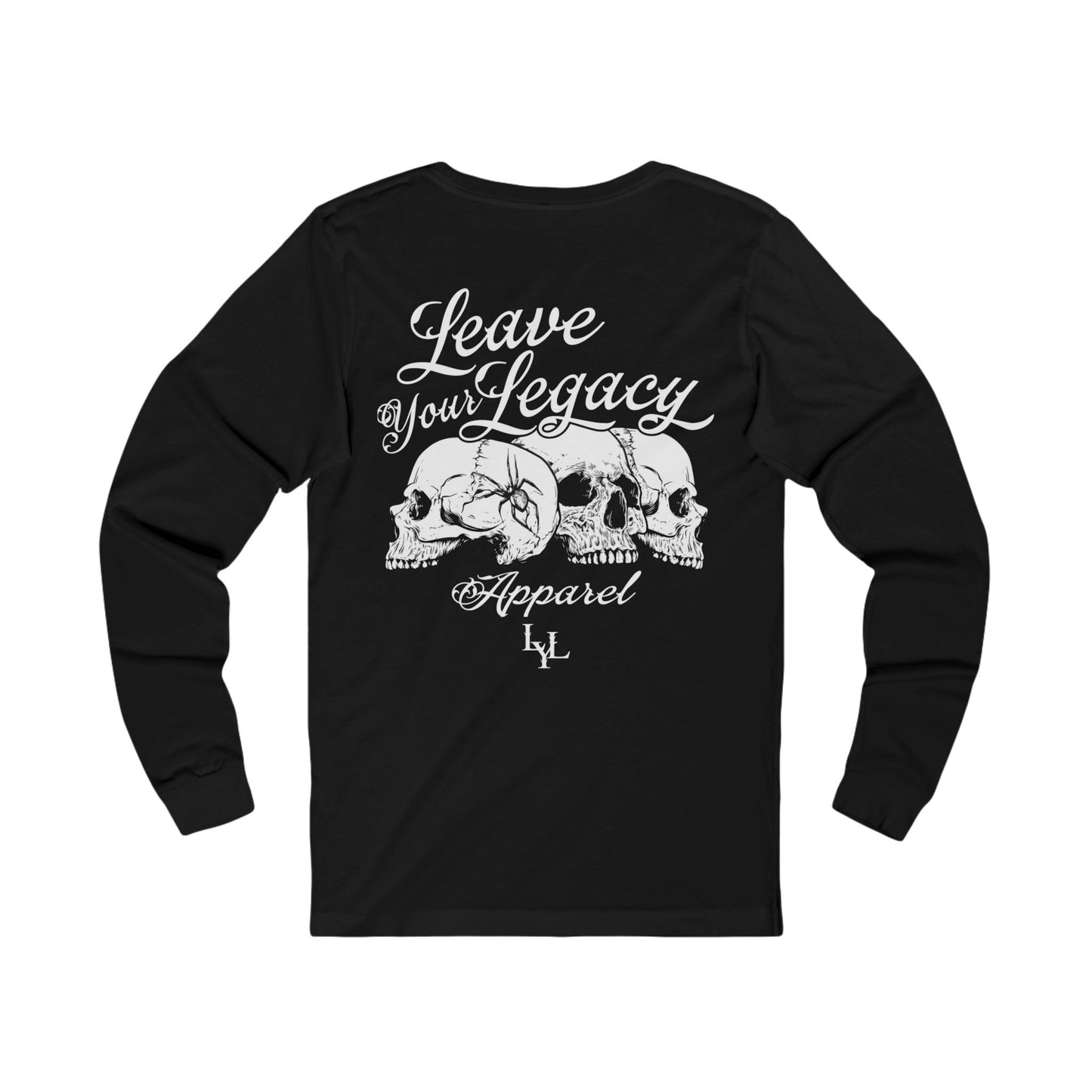 Unsex 'Distorted Skull' Long Sleeve
