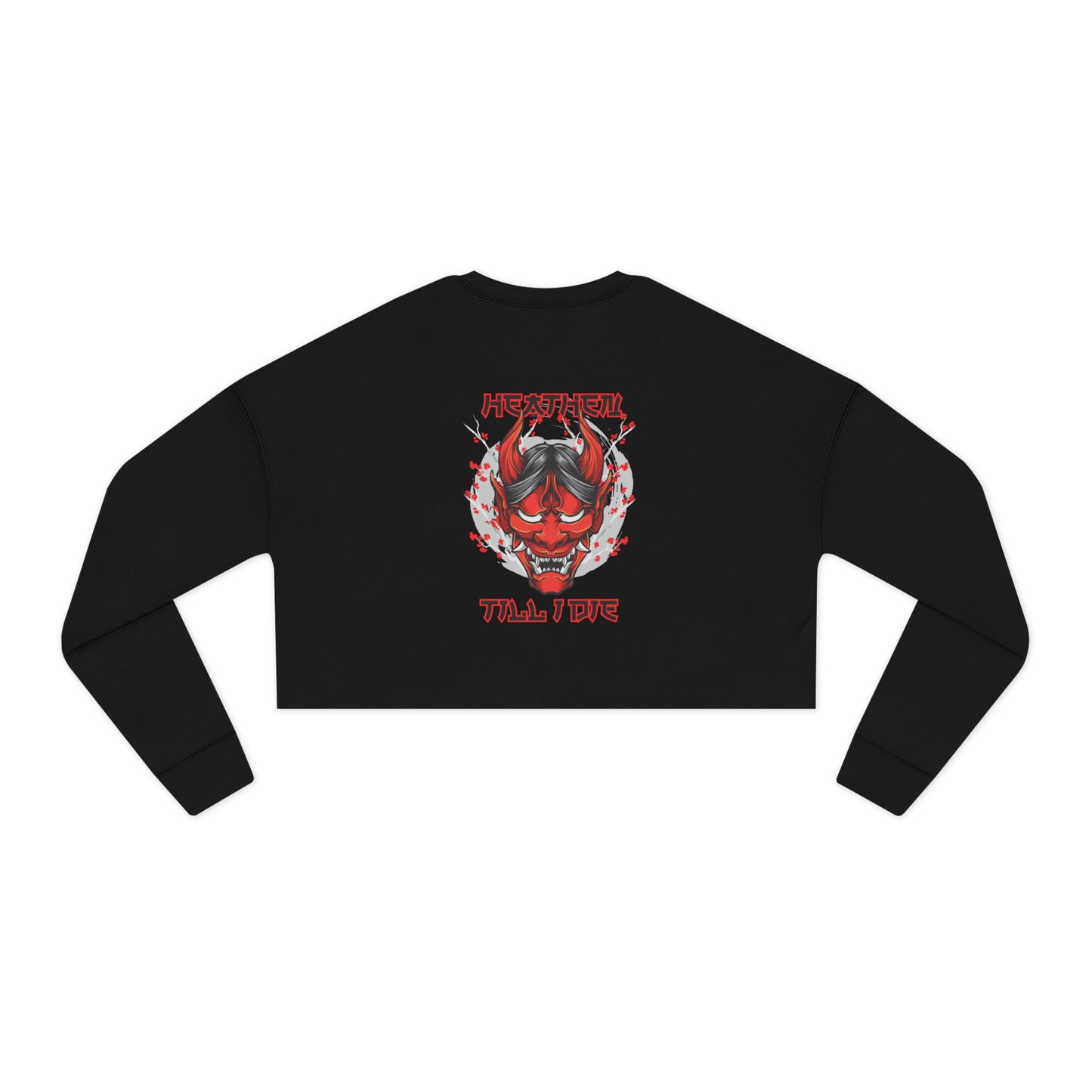 Women's 'Heathen' Cropped Sweatshirt