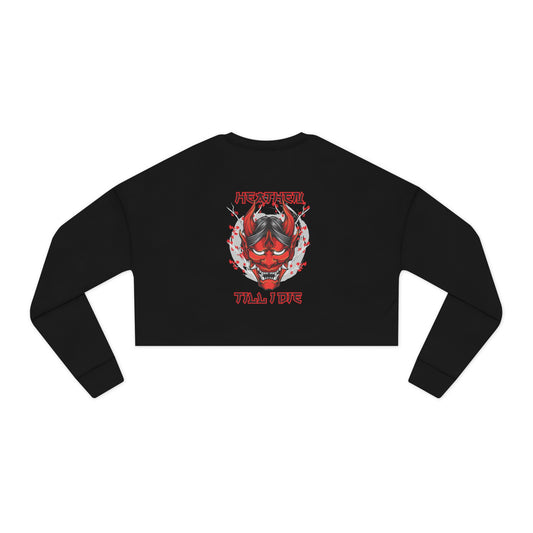 Women's 'Heathen' Cropped Sweatshirt