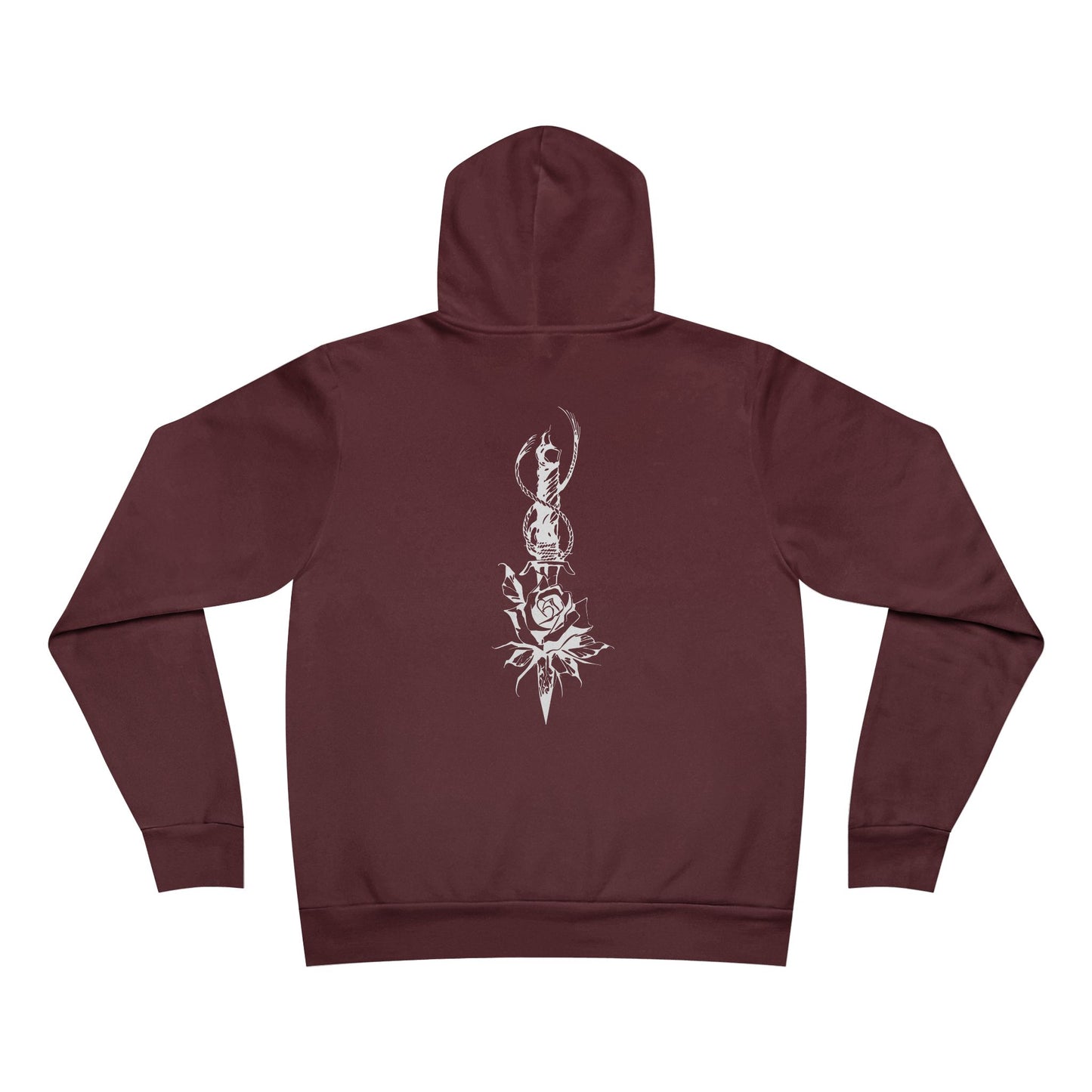Unisex 'Rose & Dagger' Hoodie