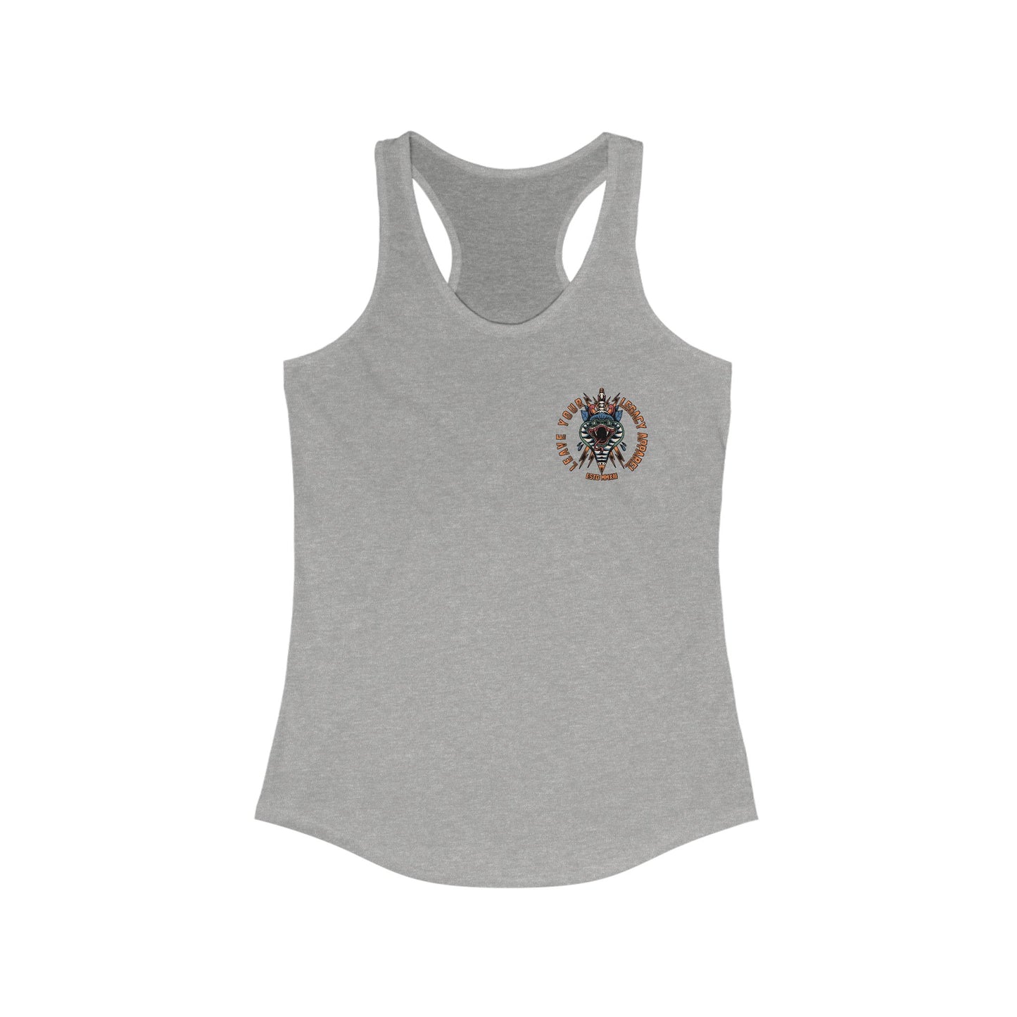 Women's 'Traditional Snake' Racerback Tank