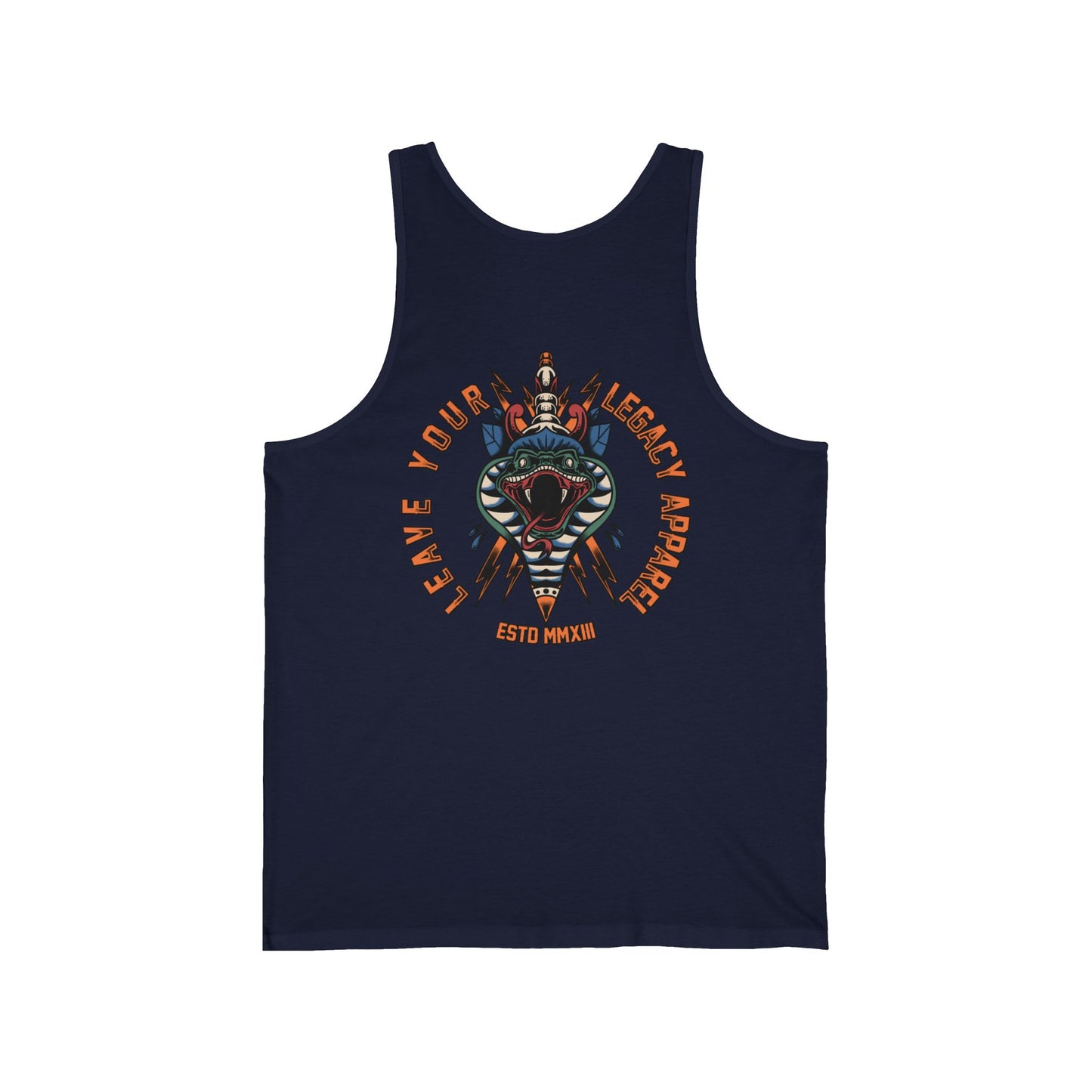 Men's 'Traditional Snake' Tank Top