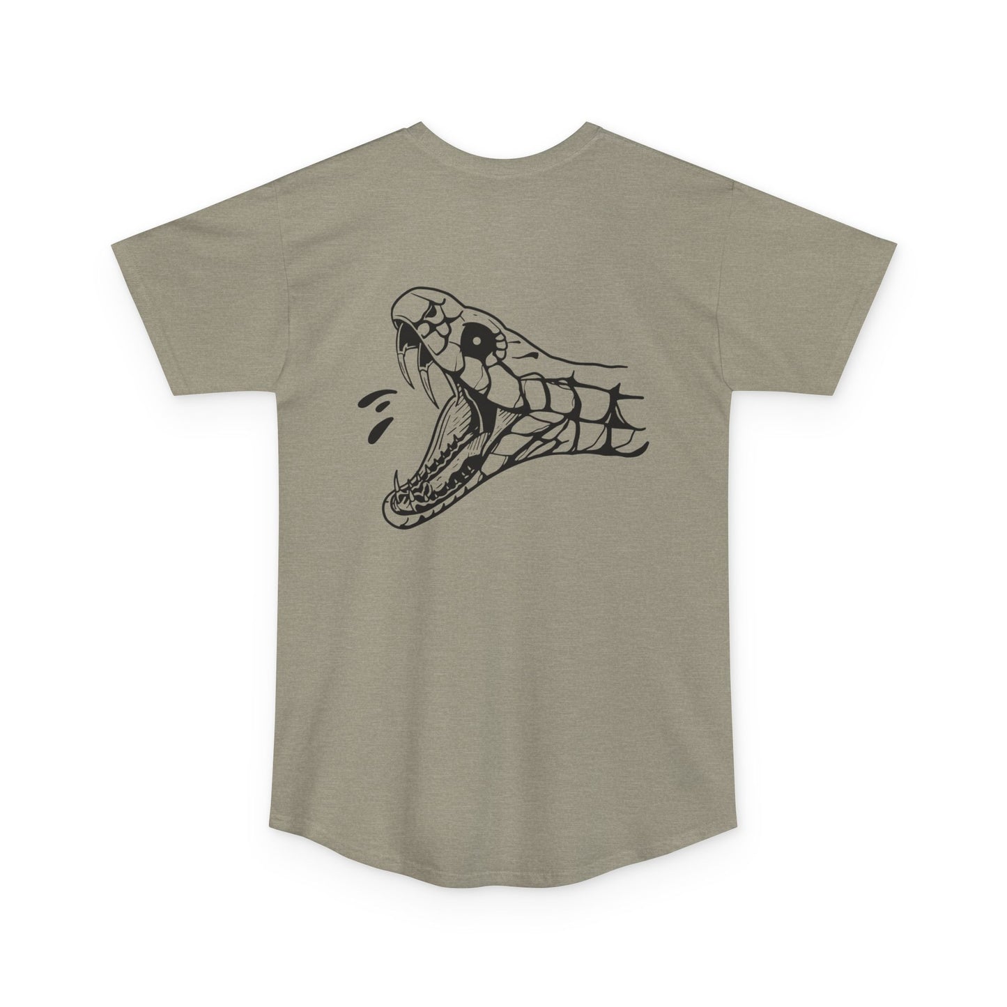 Men's 'Snake Head' Super Long Body Tee
