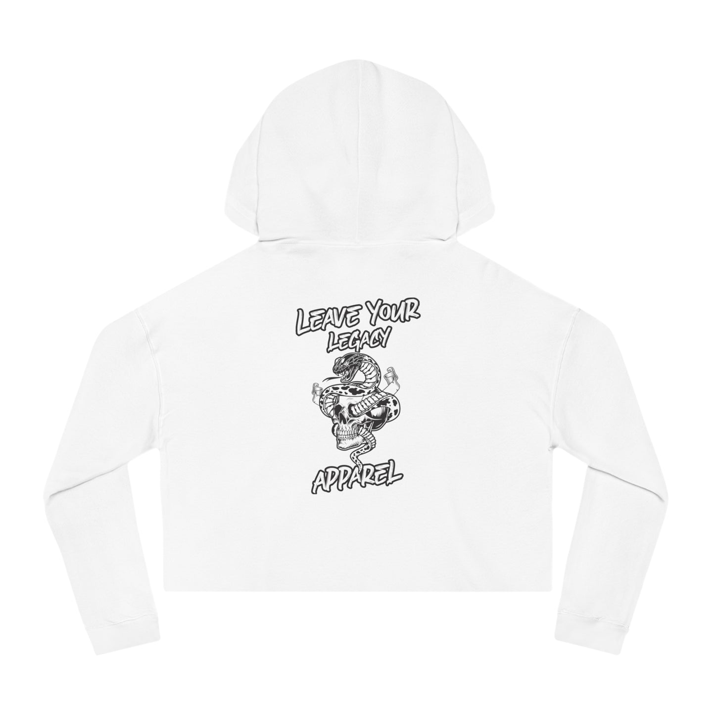 Women's 'Legacy Snake' Cropped Hoodie