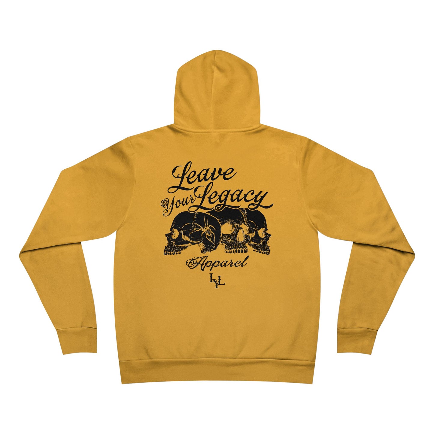 Unisex 'Distorted Skull' Hoodie