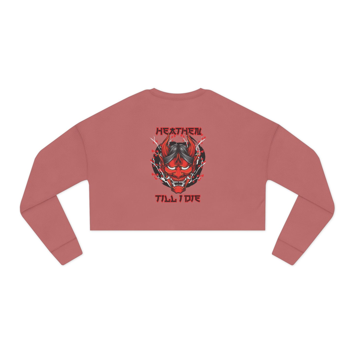 Women's 'Heathen' Cropped Sweatshirt
