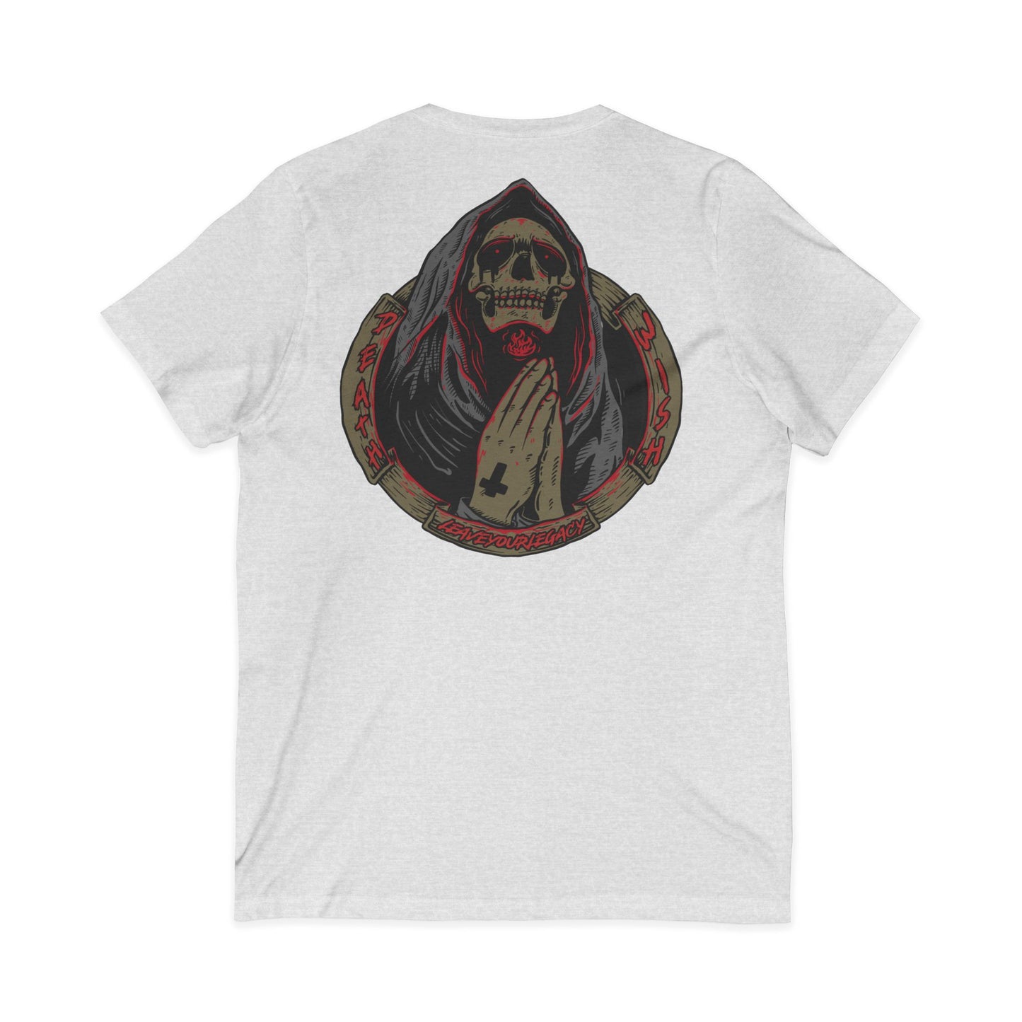 Men's 'Death Wish' V-Neck T-Shirt