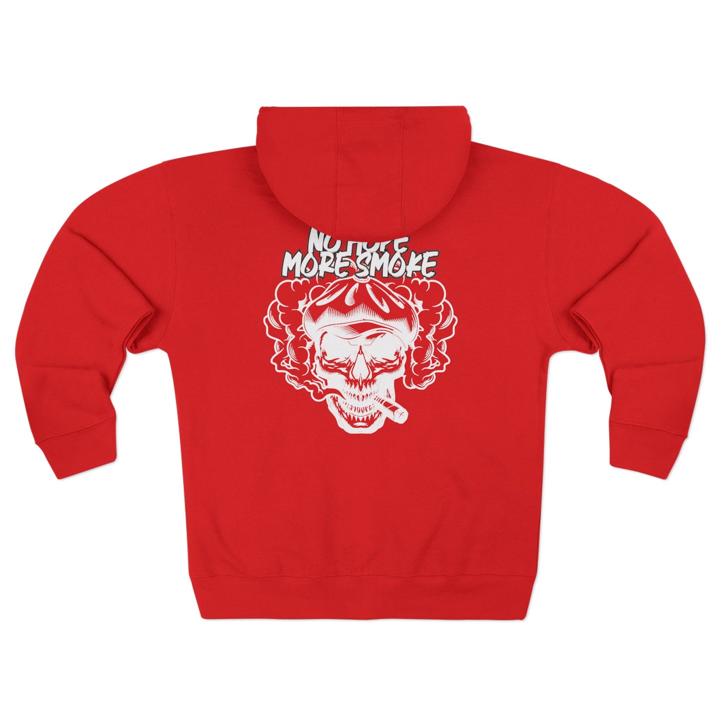 Unisex 'No Hope More Smoke' Zip Hoodie