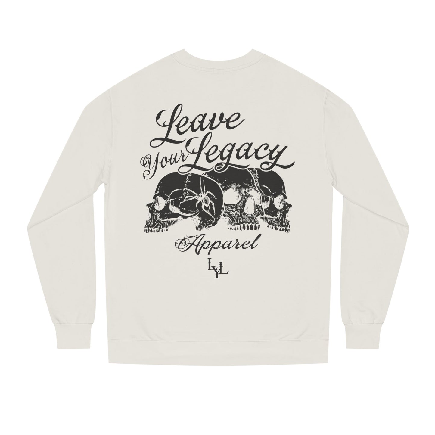 Unisex 'Distorted Skull' Sweatshirt