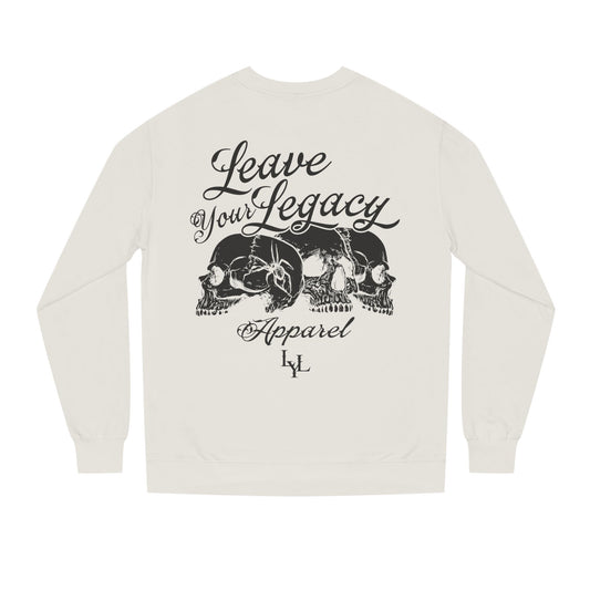 Unisex 'Distorted Skull' Sweatshirt