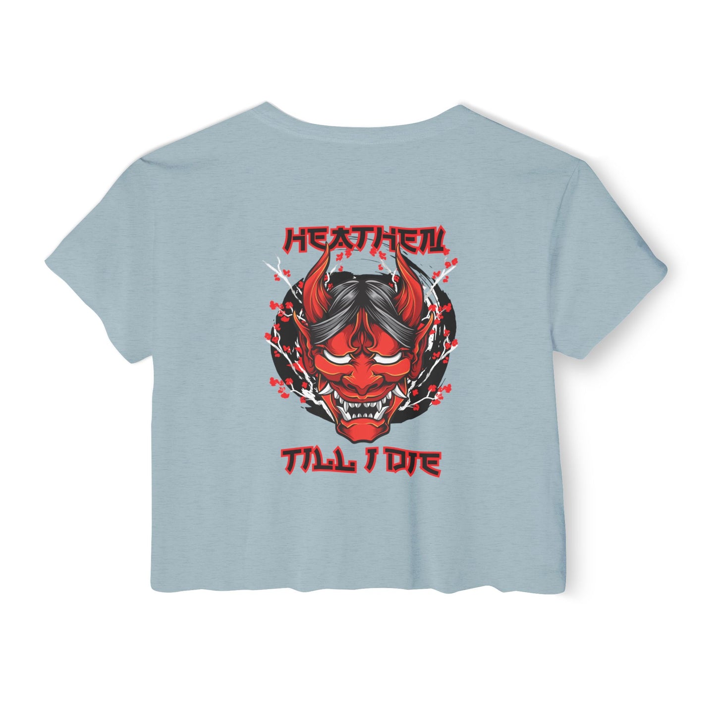 Women's 'Heathen' Crop Top