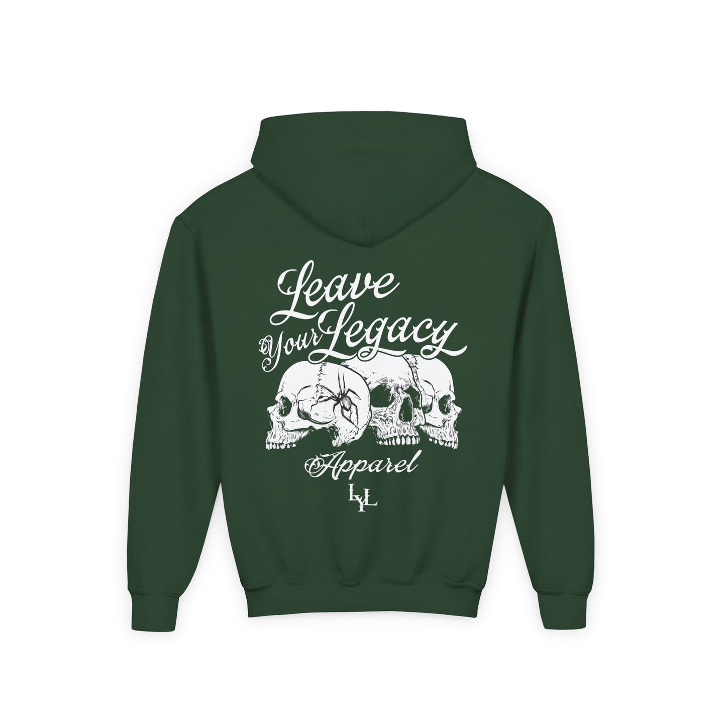 Youth 'Distorted Skull' Hoodie