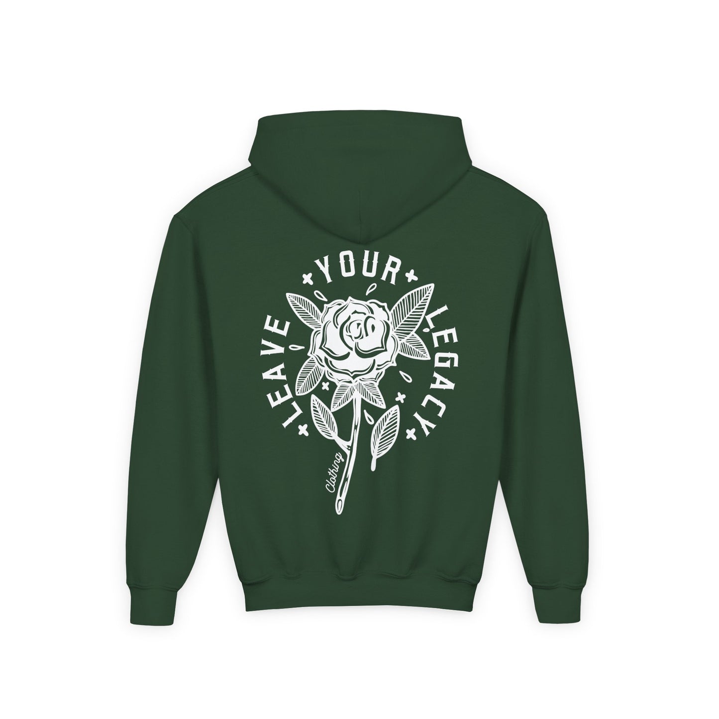 Youth 'Rose Stem' Hoodie