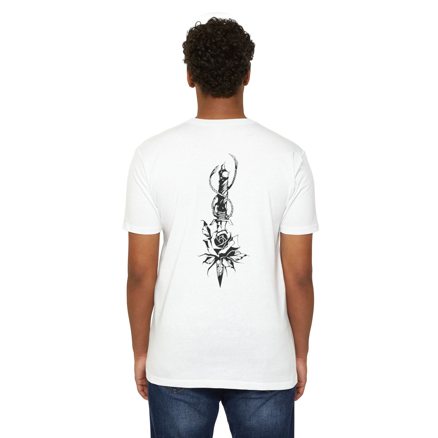 Men's 'Rose & Dagger' Tee