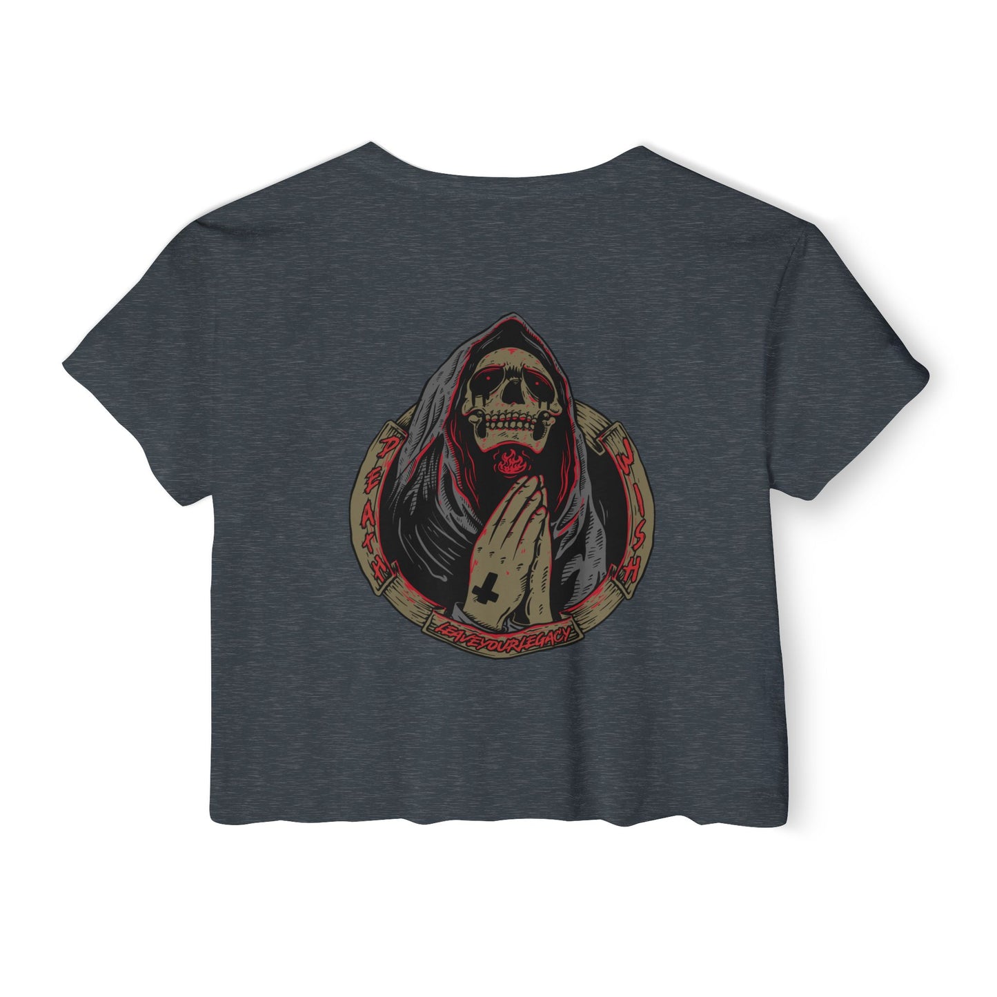 Women's 'Death Wish' Crop Top