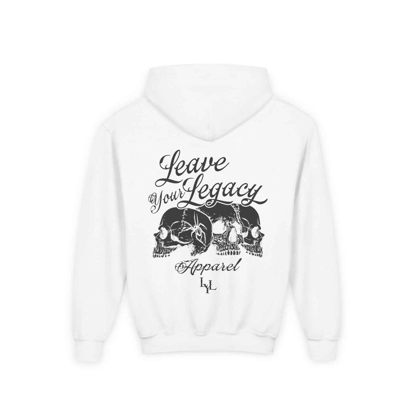 Youth 'Distorted Skull' Hoodie