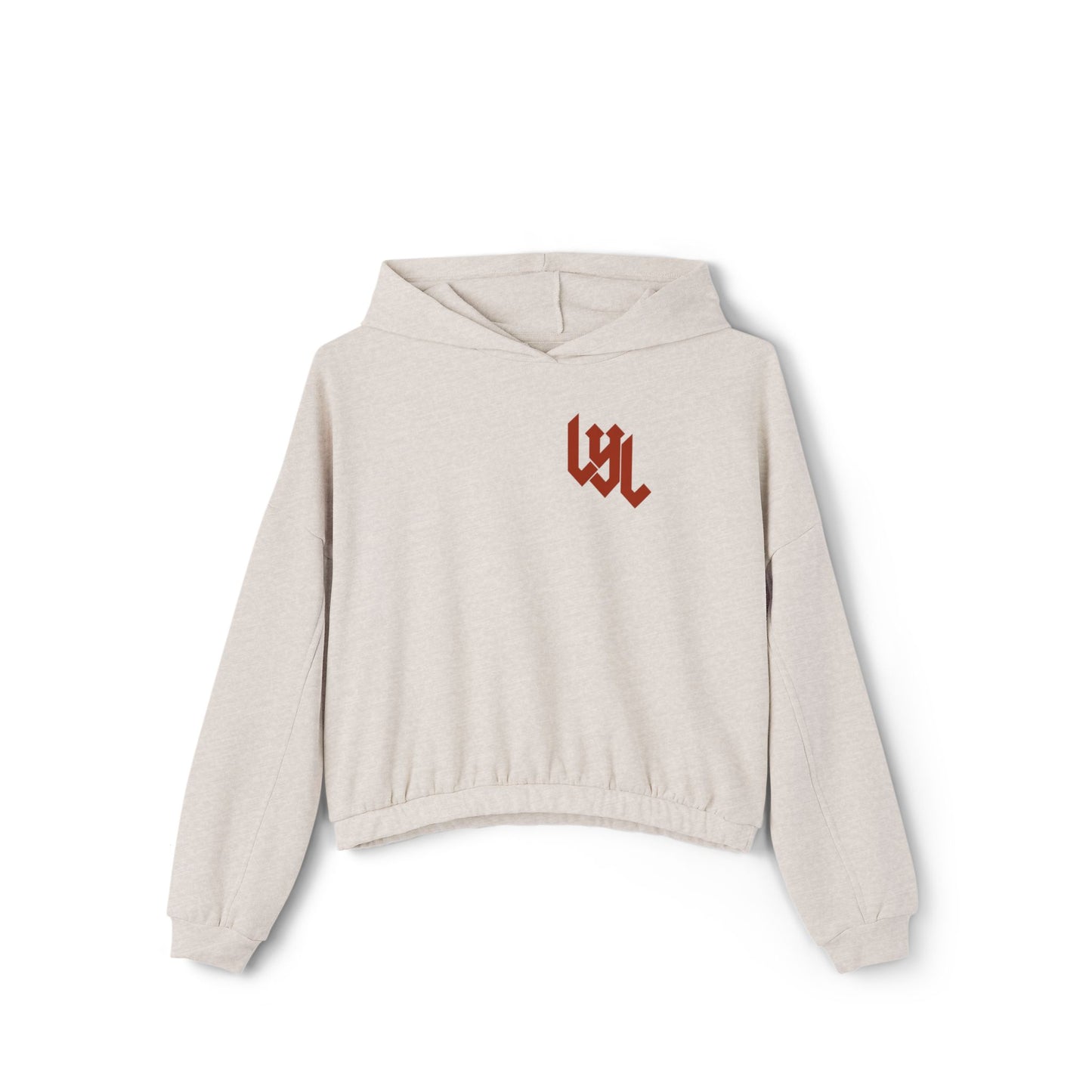 Women's 'Death Before Dishonor' Cinched Bottom Hoodie