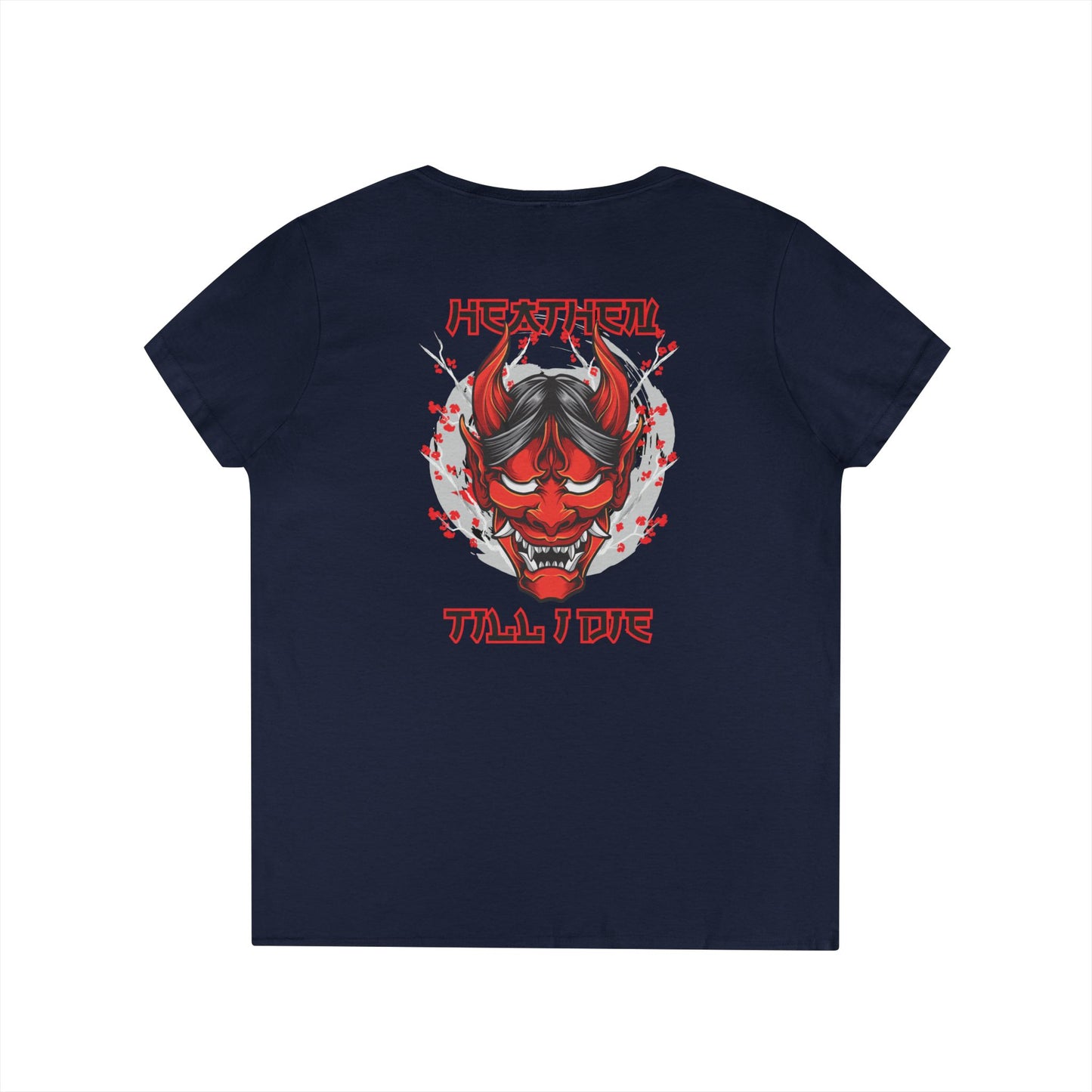 Women's 'Heathen' V-Neck T-Shirt