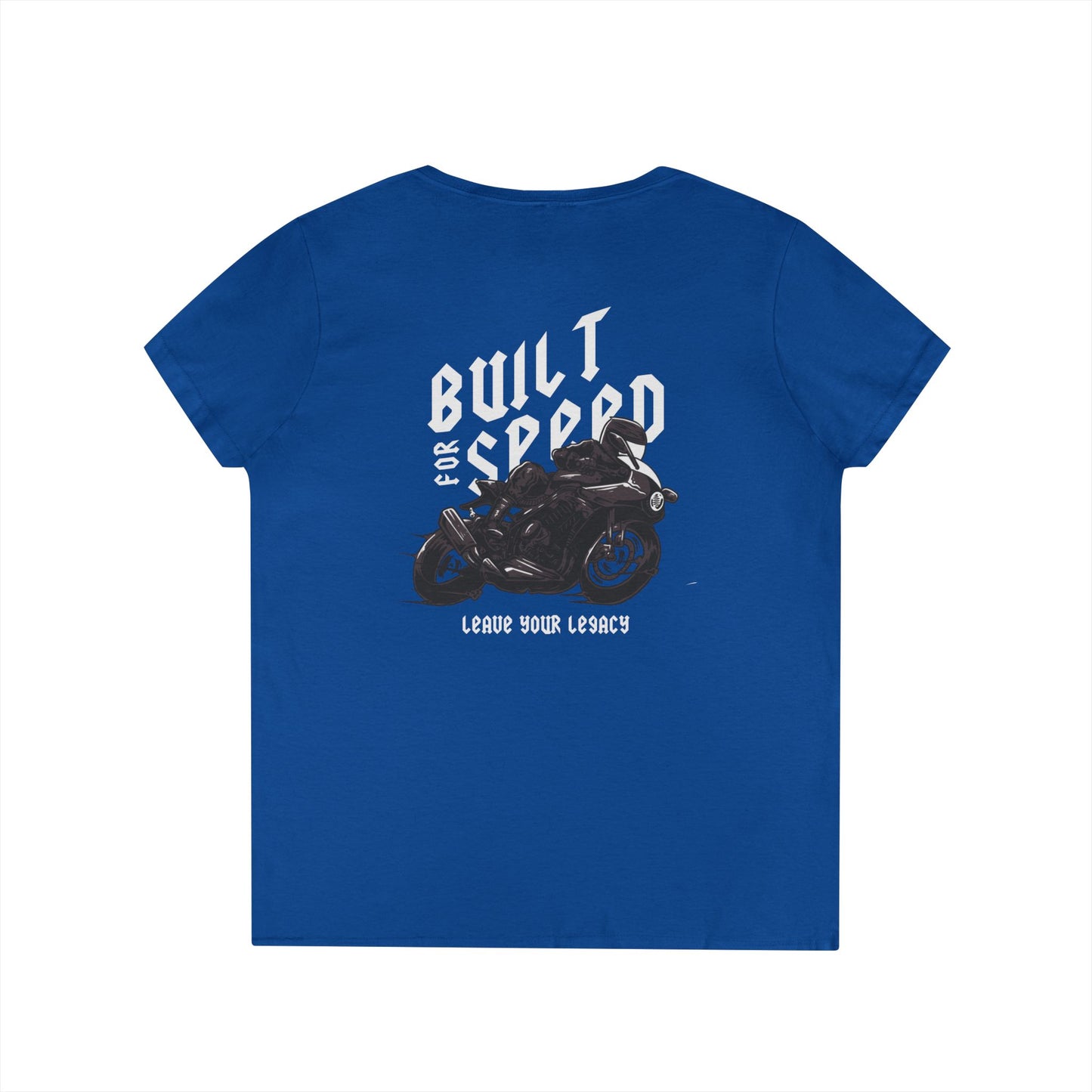 Women's 'Built For Speed' V-Neck T-Shirt