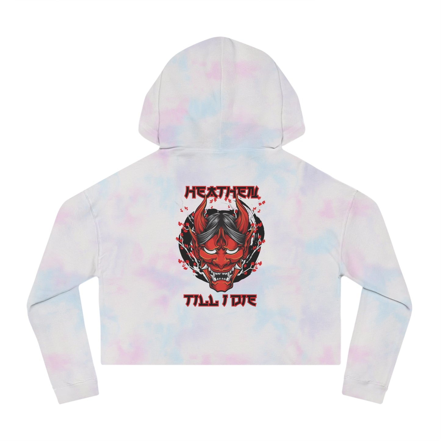 Women's 'Heathen' Cropped Hoodie