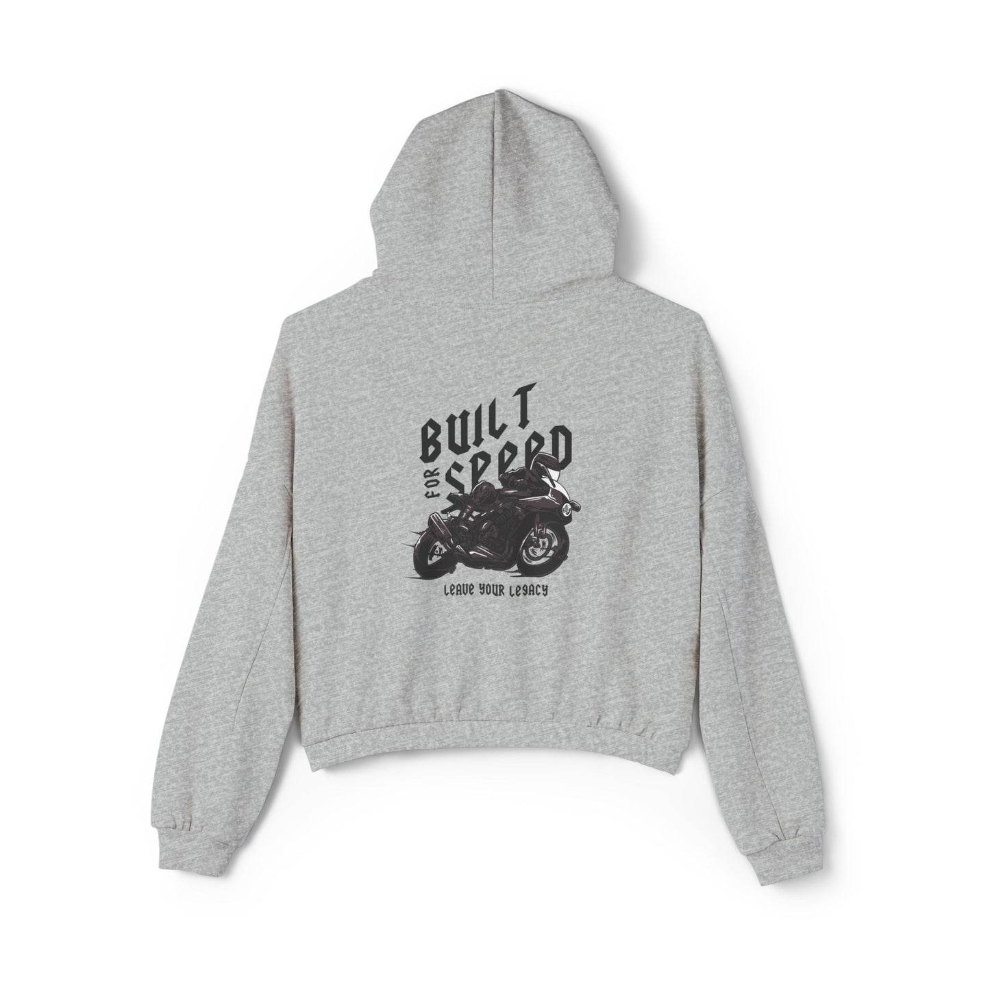 Women's 'Built For Speed' Cinched Bottom Hoodie