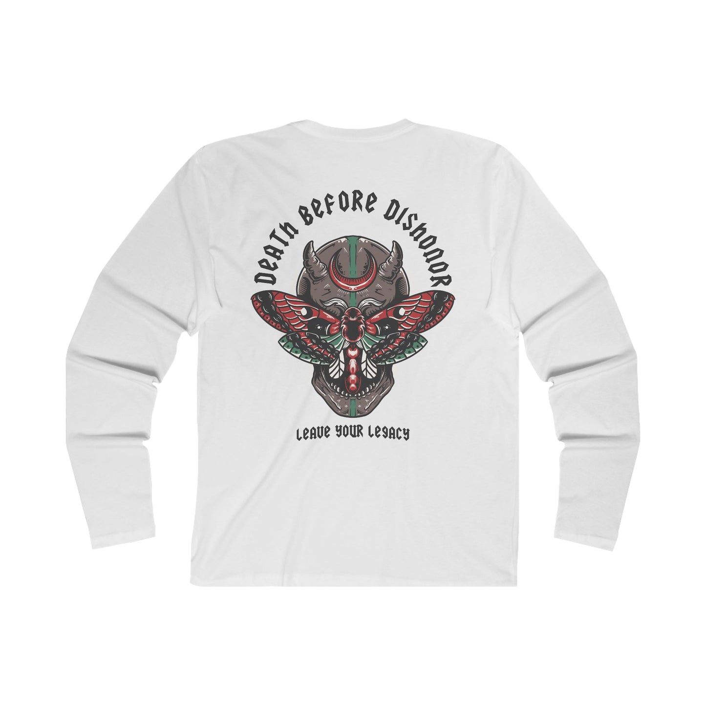 Men's 'Death Before Dishonor ' Light Weight Long Sleeve