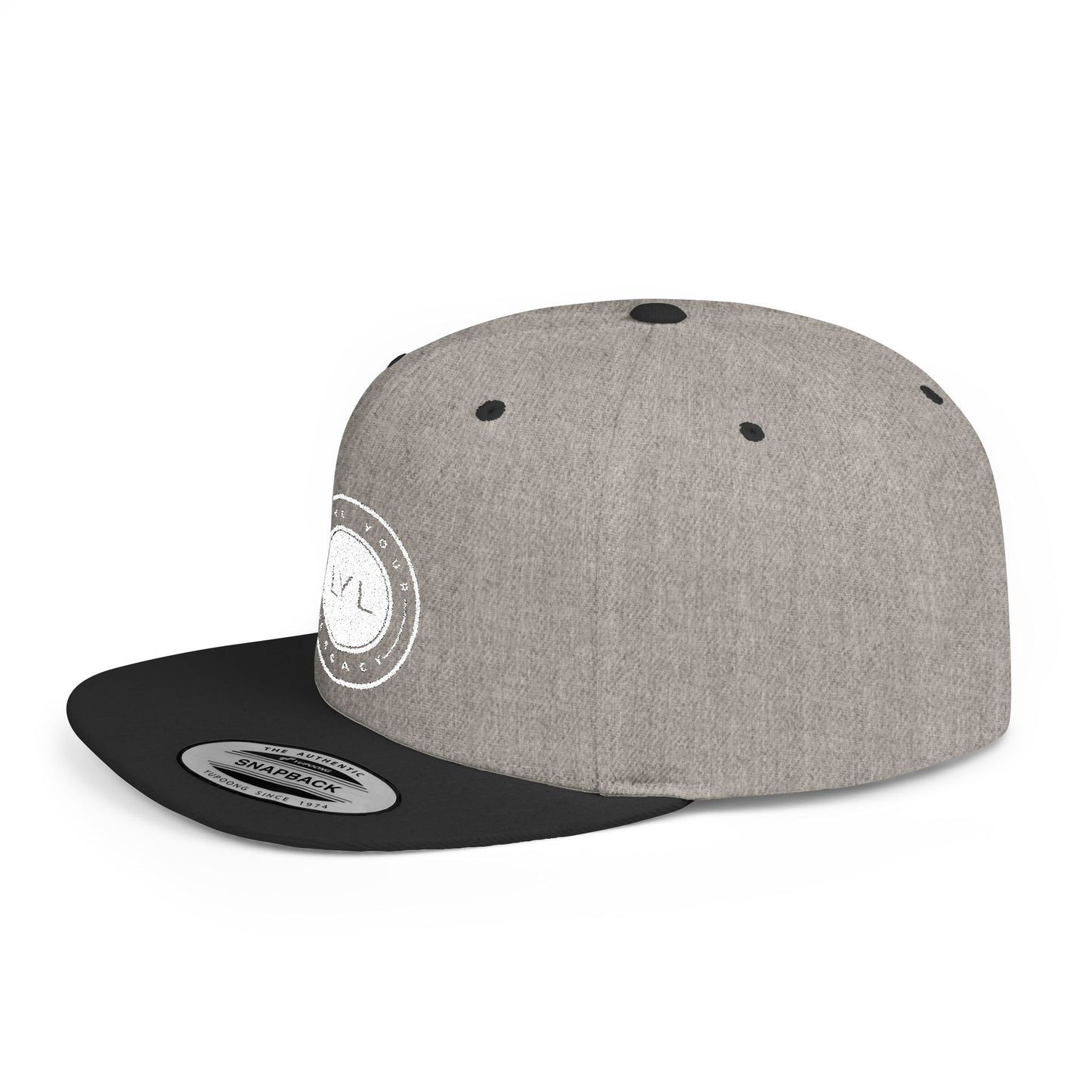Flat Brim 'Bullet' Snapback