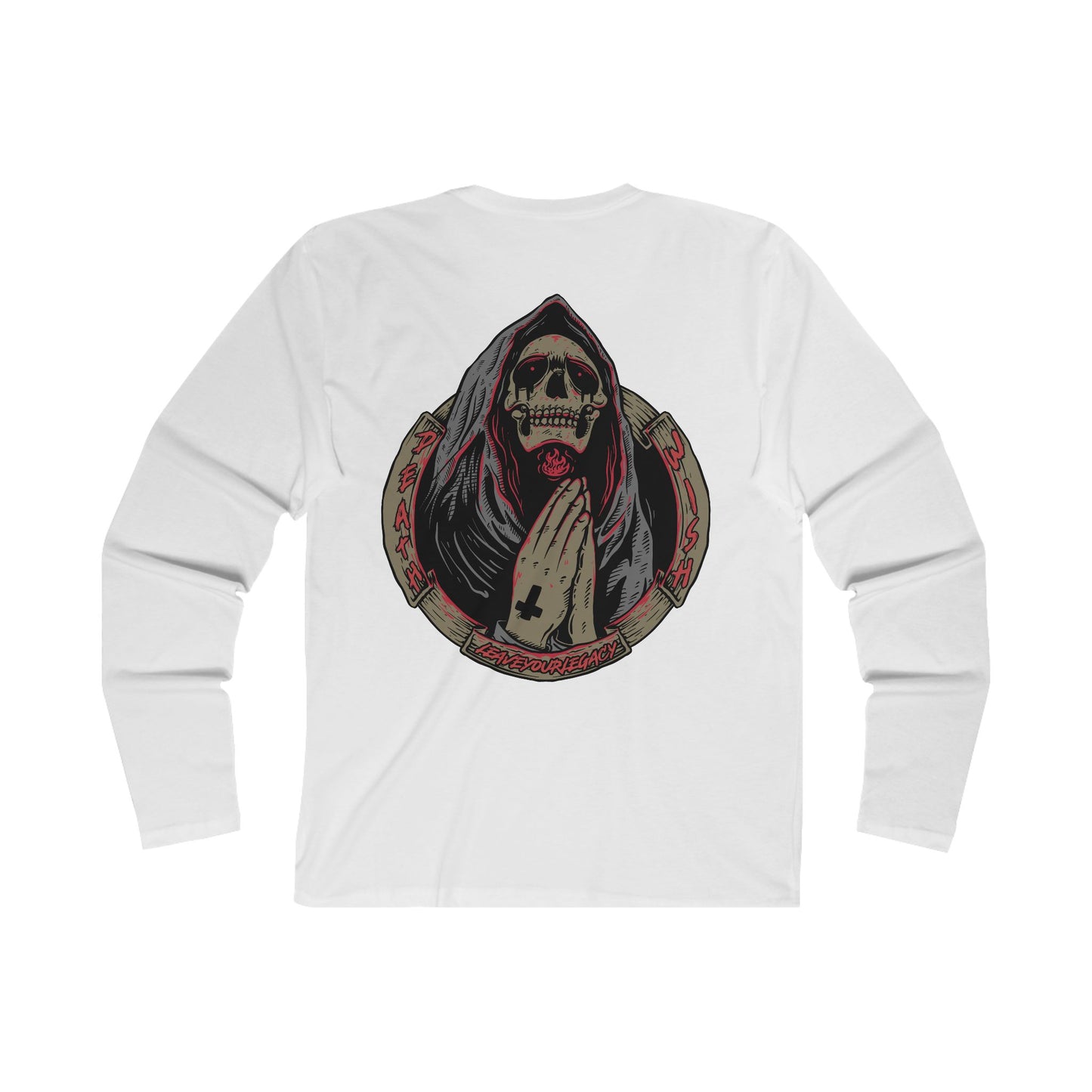 Men's 'Death Wish' Light Weight Long Sleeve