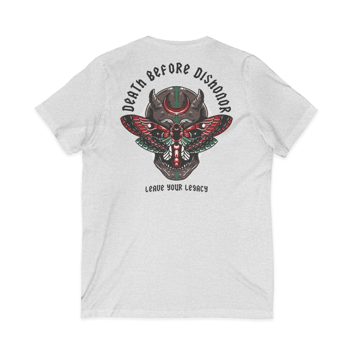 Men's 'Death Before Dishonor' V-Neck T-Shirt