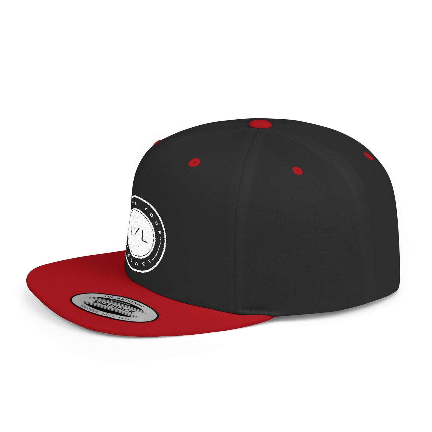 Flat Brim 'Bullet' Snapback