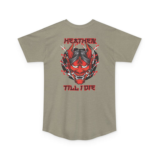 Men's 'Heathen' Super Long Body Tee