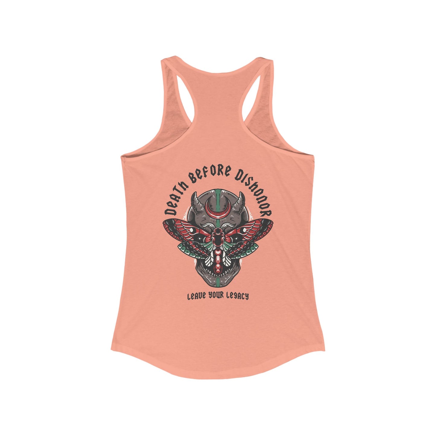 Women's 'Death Before Dishonor' Racerback Tank