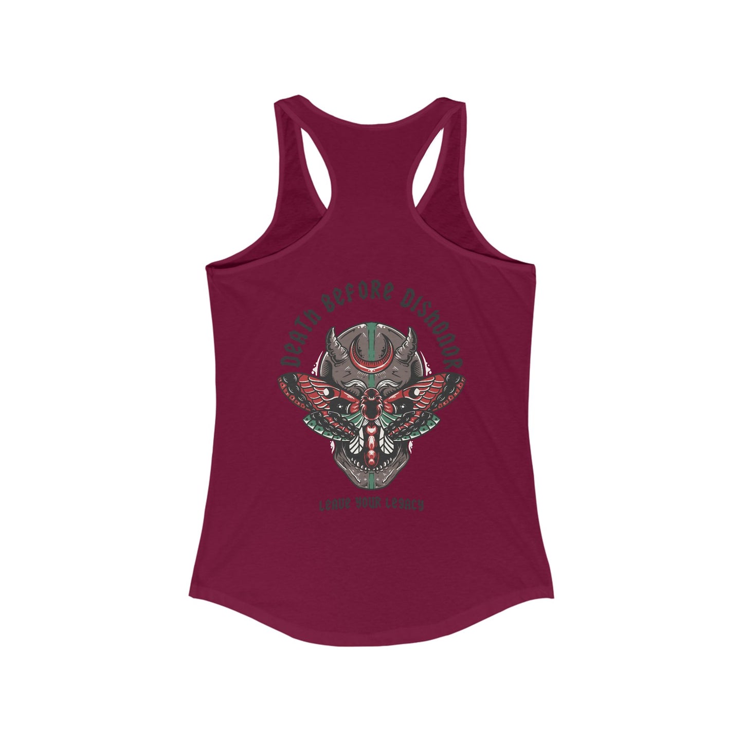 Women's 'Death Before Dishonor' Racerback Tank