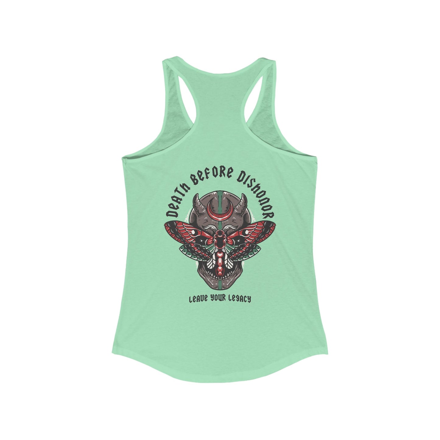 Women's 'Death Before Dishonor' Racerback Tank