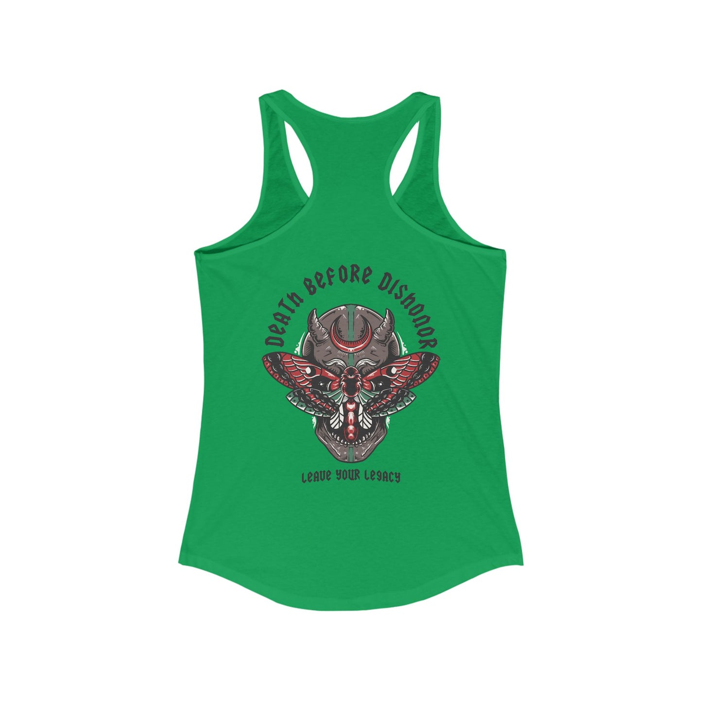 Women's 'Death Before Dishonor' Racerback Tank