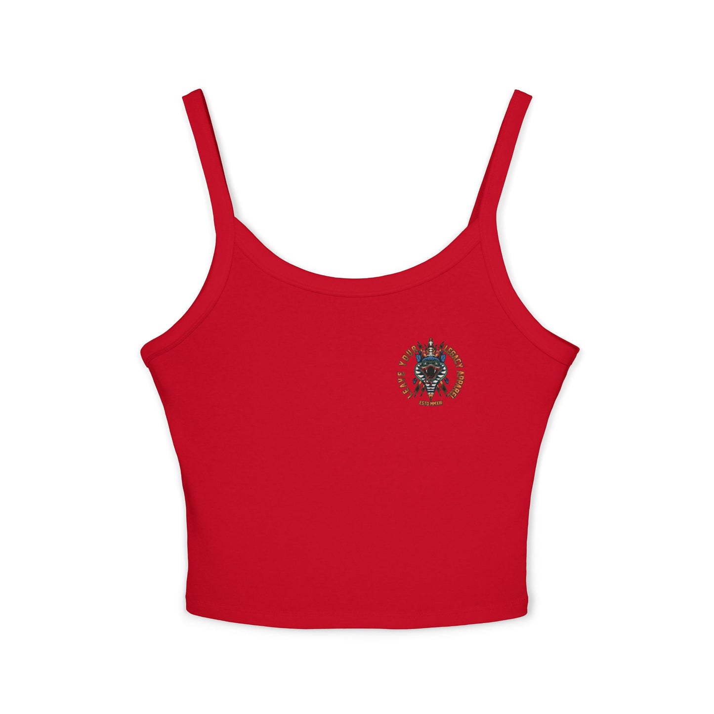 Women's 'Traditional Snake' Spaghetti Strap Tank