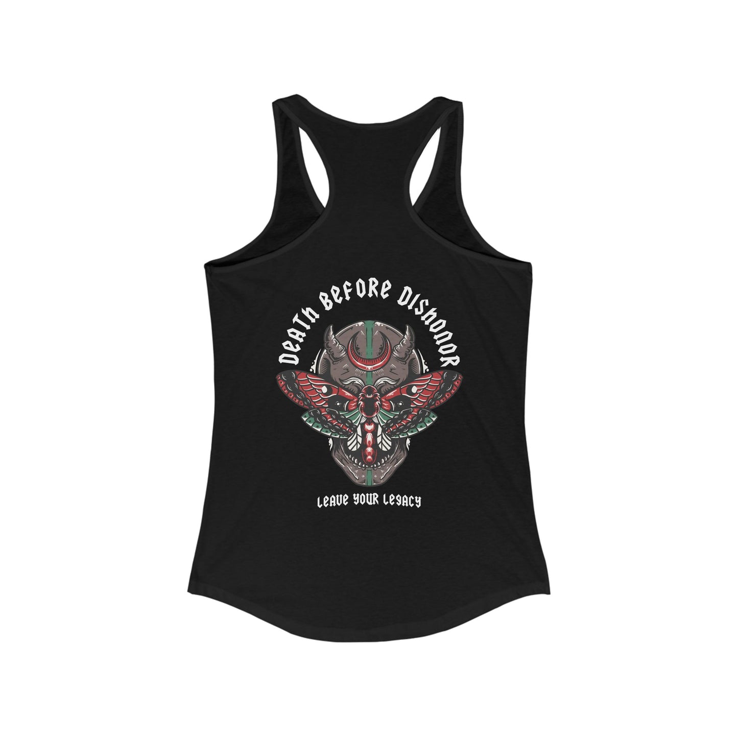 Women's 'Death Before Dishonor' Racerback Tank