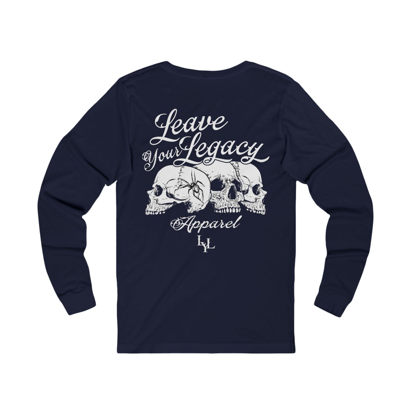 Unsex 'Distorted Skull' Long Sleeve